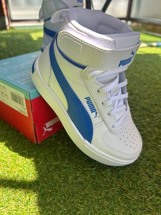 Puma Bambino - Scarpe alte bianche