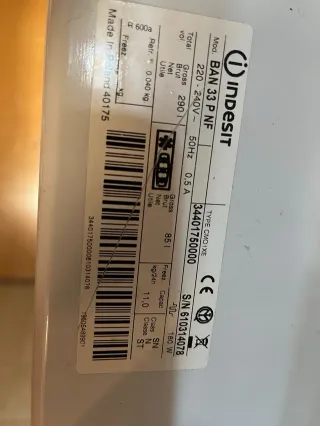 Cajón congelador Indesit