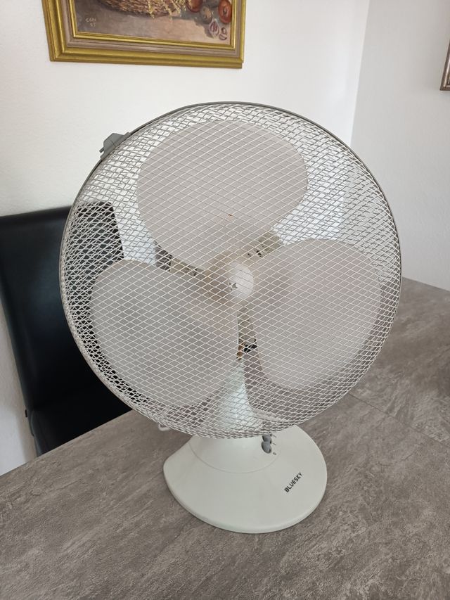 Ventilador BLUESKY - Gris y Blanco