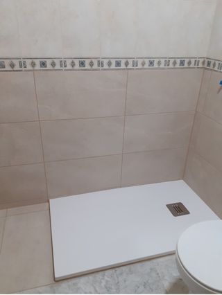 Cambio bañera por plato ducha, reforma en general.