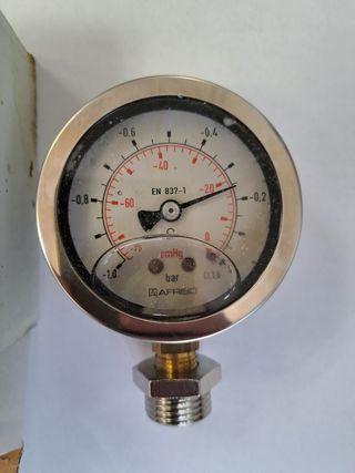 Vuotometro Radiale 1/4 Glicerina AFRISO