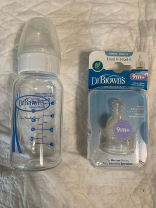 Biberon Dr Brown's + tettarelle