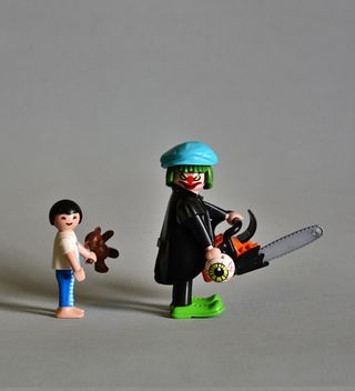 Playmobil Payaso Halloween Con Niño