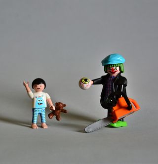 Playmobil Payaso Halloween Con Niño