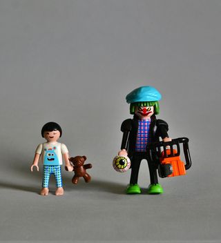 Playmobil Payaso Halloween Con Niño