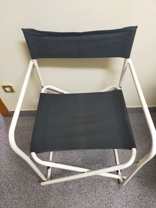 Sillas director plegables - 2uds