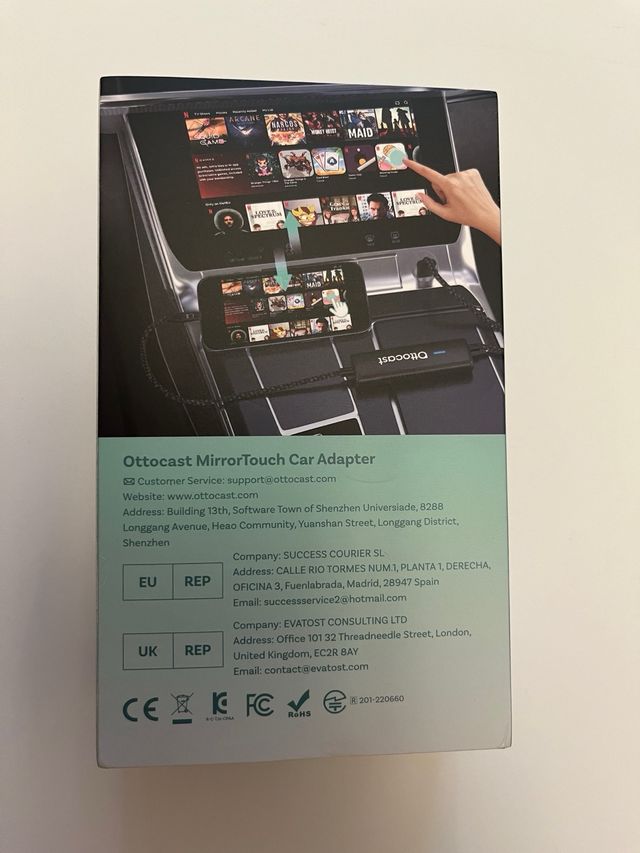 Ottocast MirrorTouch: CarPlay wireless