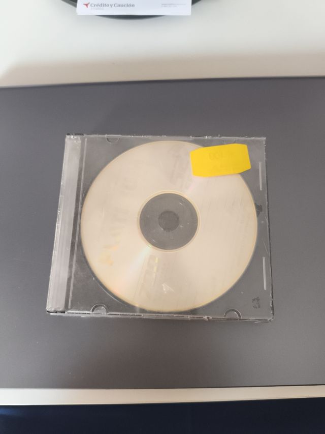 4 unidades de CD virgen 700MB - 80 min