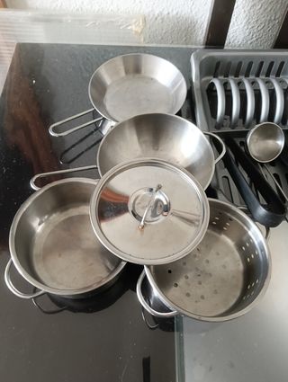 Juego cocina niños Ikea: ollas, sartenes