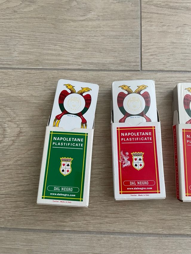 Carte napoletane - 6 mazzi 