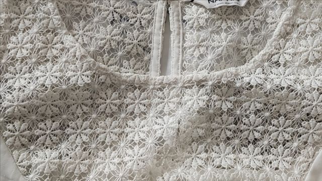 Blusa mujer con encaje Naf Naf 