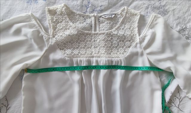 Blusa mujer con encaje Naf Naf 