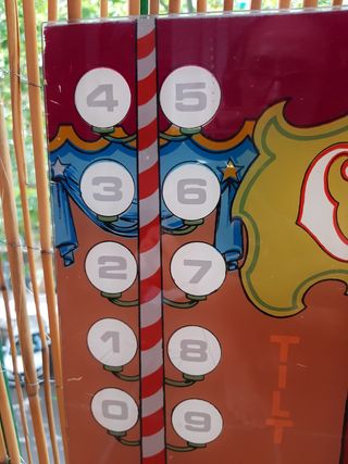 Metacrilato pinball Clown Playmatic