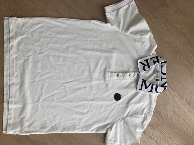 Polo Moncler blanco