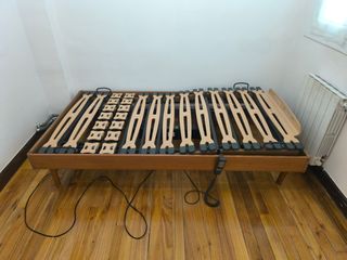 Somier Articulado marrón