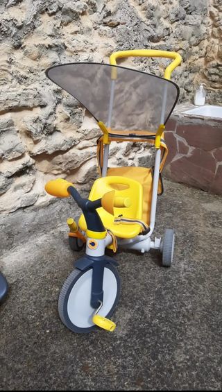 Triciclo Imaginarium + silla niño