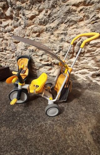 Triciclo Imaginarium + silla niño