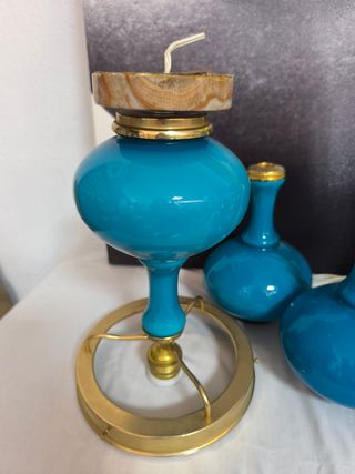 Lámparas cristal vintage años 70