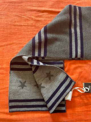 Sciarpa iDO by Miniconf grigio-blu
