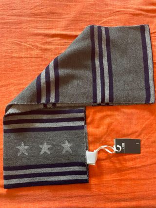 Sciarpa iDO by Miniconf grigio-blu