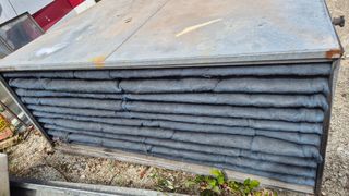 Cabina pintura industrial usada