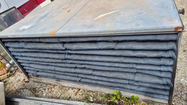 Cabina pintura industrial usada