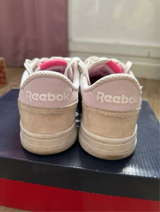 Zapatillas Reebok Court - Blancas y Rosas