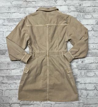 Vestido denim cargo Zara