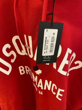 Sudadera roja DSQUARED2