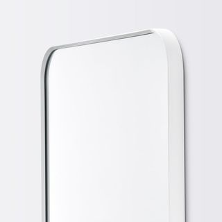 Specchio da terra bianco