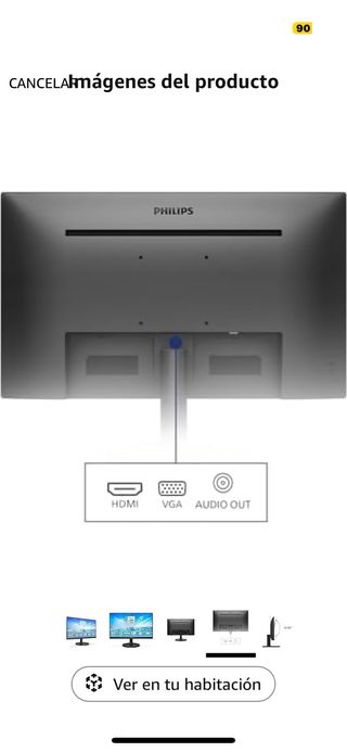 Monitor Philips 221V8 - 22" FHD