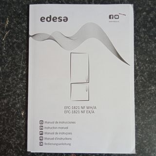 Frigorífico EDESA - Acero inoxidable
