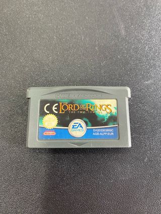 JUEGO GBA EL SEÑOR DE LOS ANILLOS LAS 2 TORRES