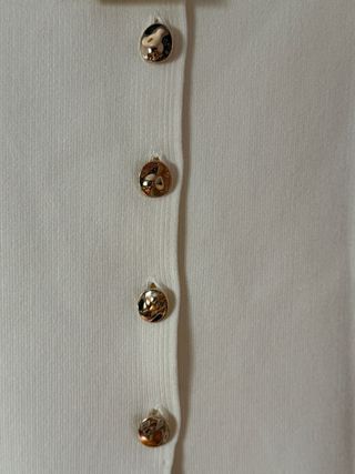 Top Zara beige - Talla S