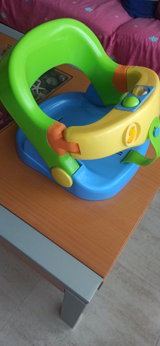 Asiento Baño Bebé - Amarillo-Verde