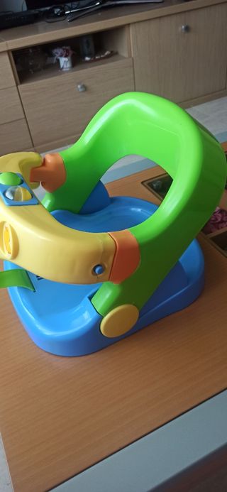 Asiento Baño Bebé - Amarillo-Verde