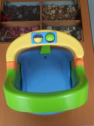 Asiento Baño Bebé - Amarillo-Verde