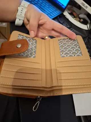 Monedero Mujer Piel Marrón - JLD530