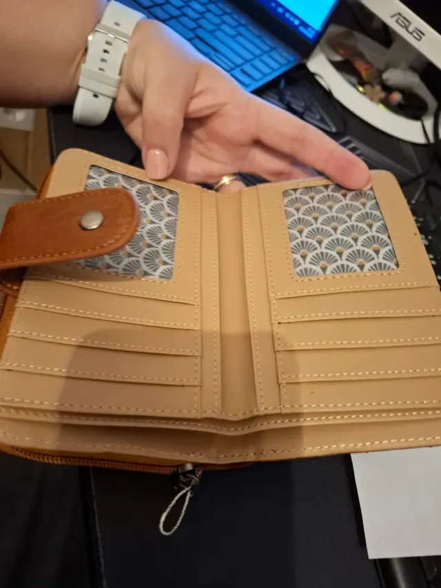 Monedero Mujer Piel Marrón - JLD530