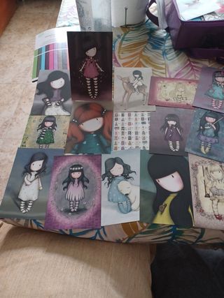 14 cartas Gorjuss Panini