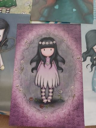 14 cartas Gorjuss Panini