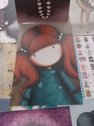 14 cartas Gorjuss Panini