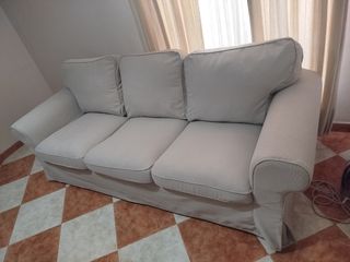 Sofá 3 plazas IKEA gris