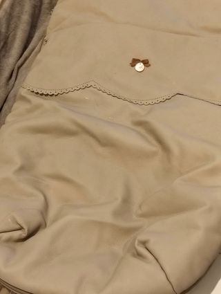 Saco silla invierno beige 