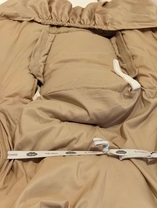 Saco silla invierno beige 