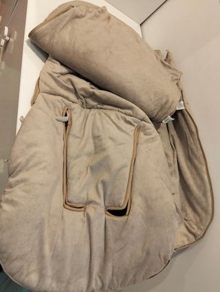 Saco silla invierno beige 