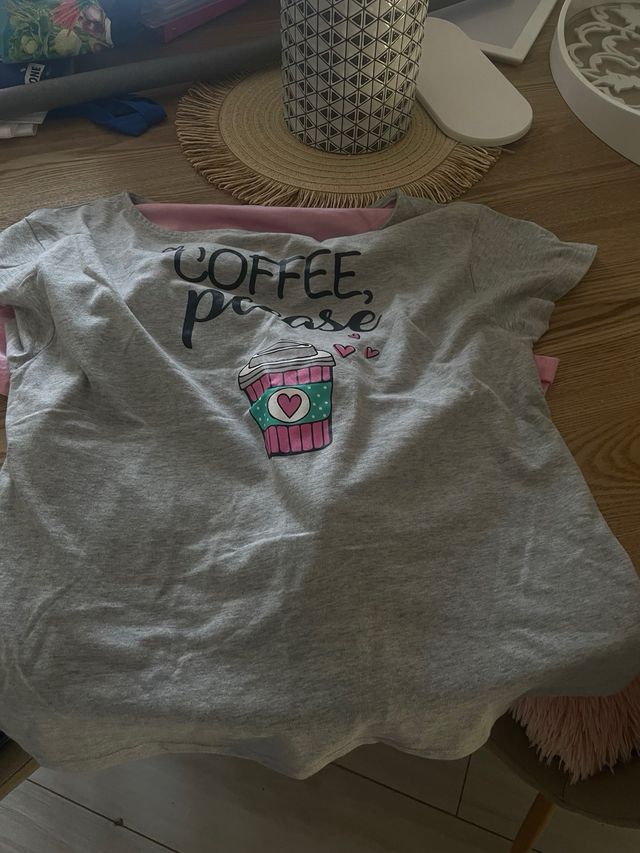 Pigiama Corto Rosa Cotone