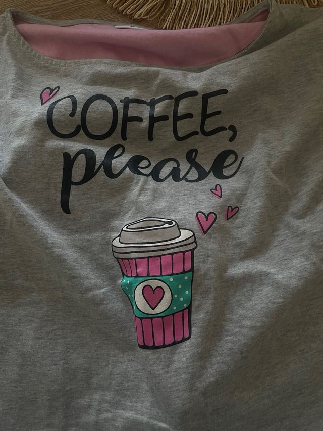 Pigiama Corto Rosa Cotone