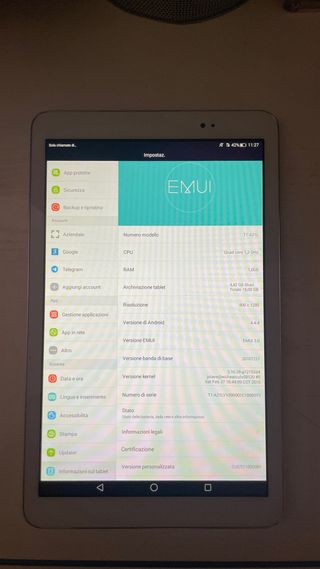 Huawei T1-A21L Tablet Bianco