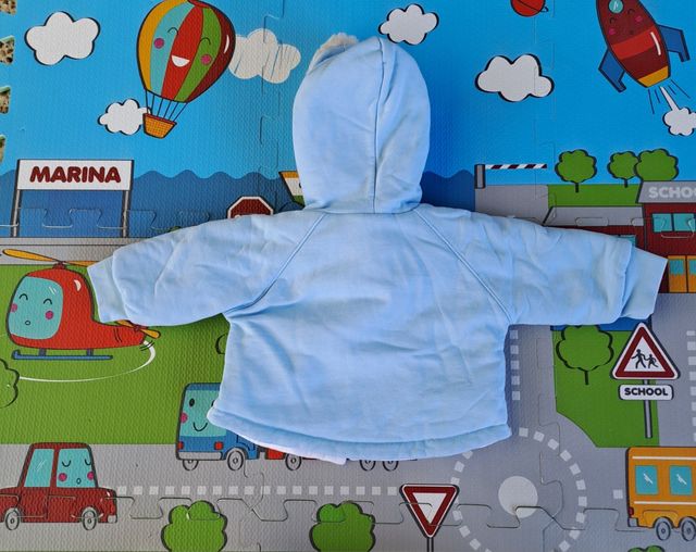 Chaqueta bebé niño, talla 0-3 meses
